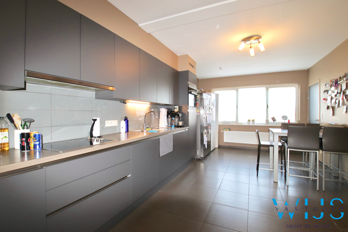 Ruim appartement met 4/5 slp, terras &amp; 2 parkeerplaatsen te ERTVELDE! 