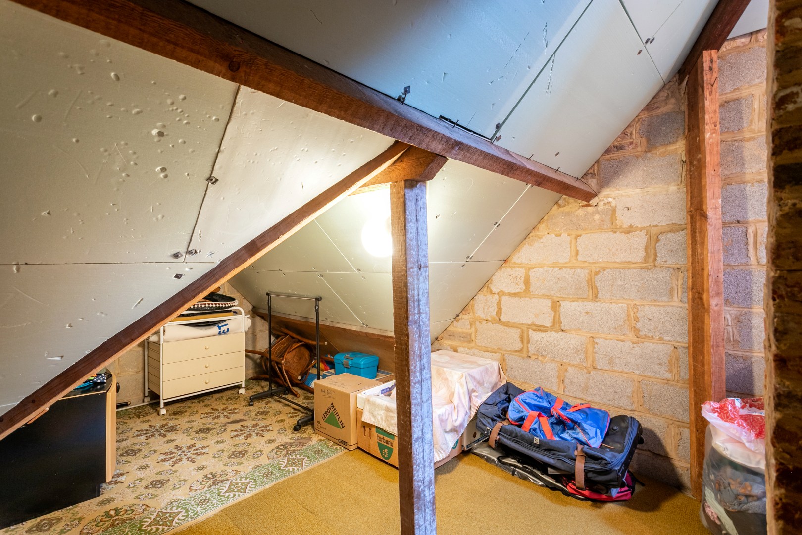 Woning  op 7a80, met 4 slpks, garage en ruime tuin 