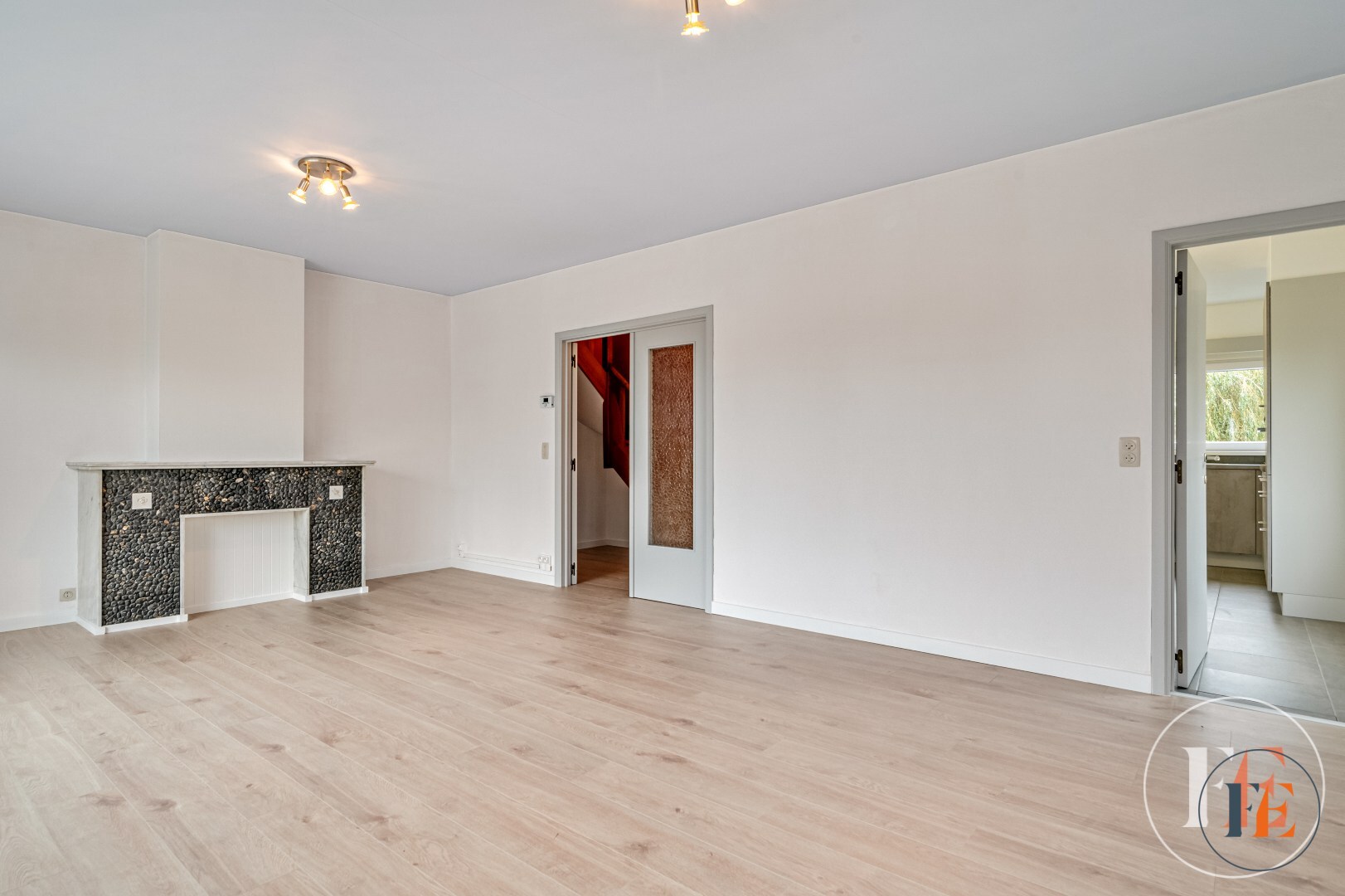 Duplex appartement  met garage en tuin te Drongen 