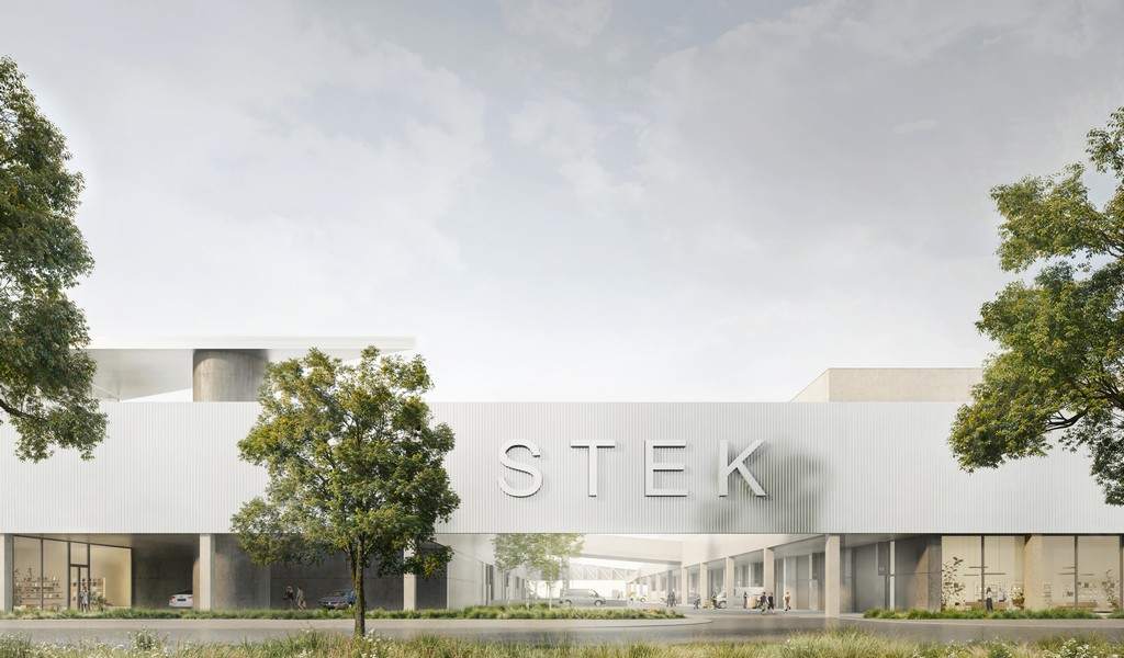 Nieuwbouw magazijnen te koop aan afrit R4 in Drongen