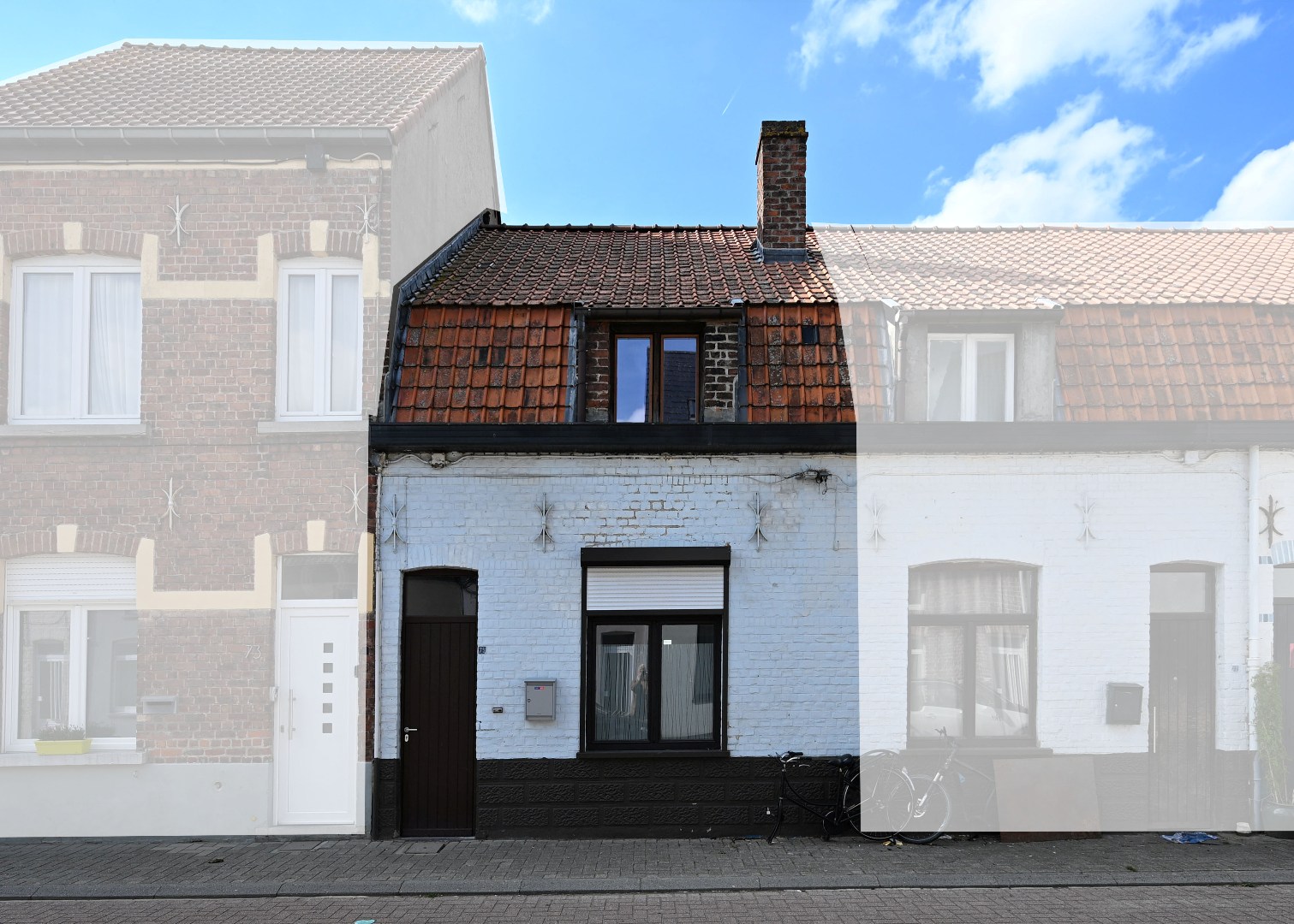 Rijwoning met 2 slaapkamers en tuintje te Eeklo 
