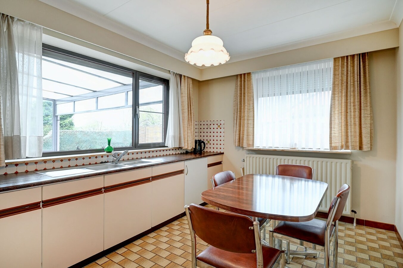 Gelijkvloers huis met drie slaapkamers 