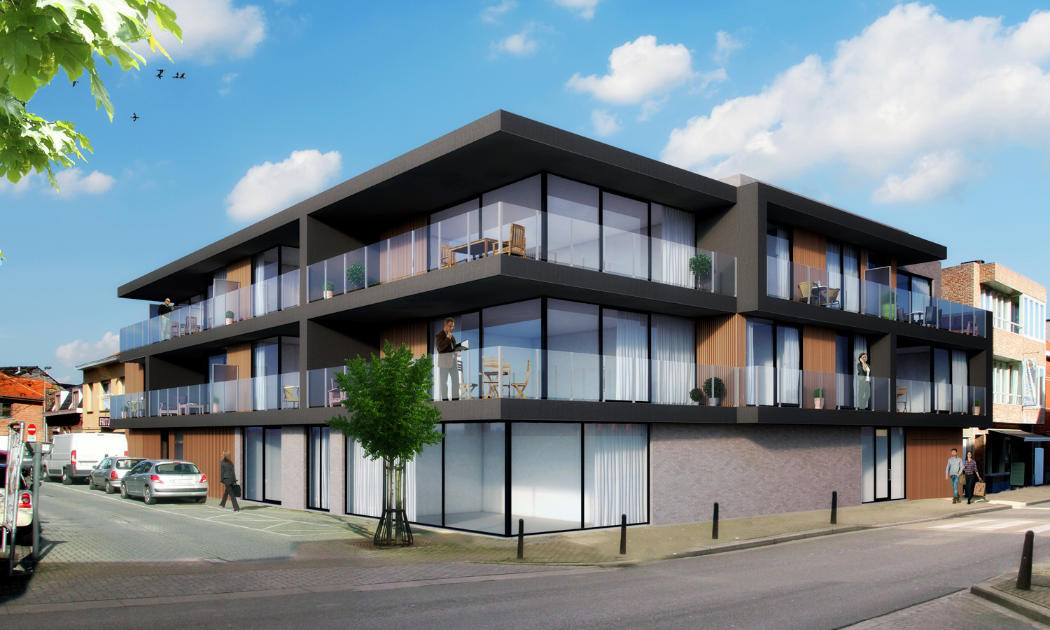 Prachtige assistentiewoning in nieuwbouwresidentie 