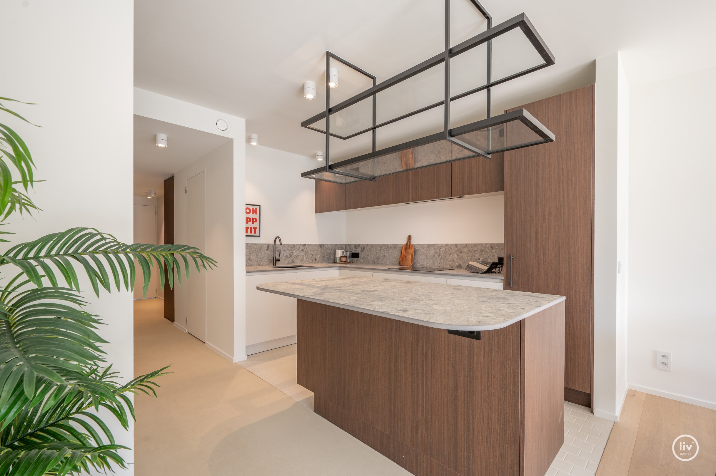 Appartement neuf unique avec 2 chambres situé dans un emplacement fantastique sur l'avenue Paul Parmentier. 