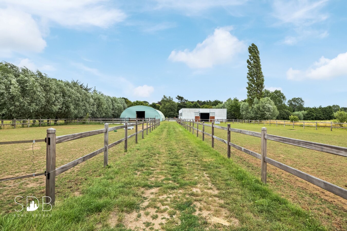 Hedendaagse woning met paardenfaciliteiten op circa 1,5ha 