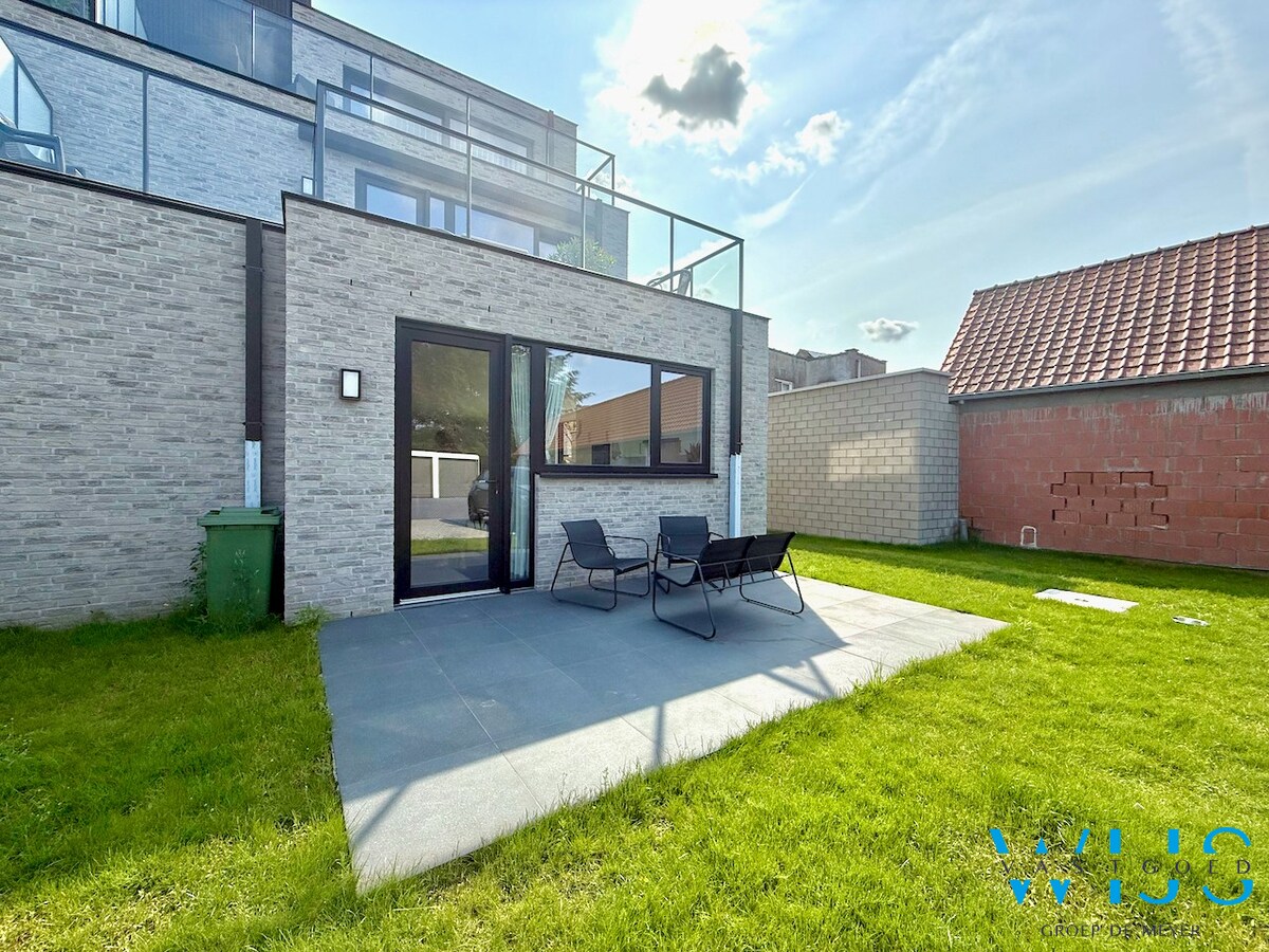 Nieuwbouw gelijkvloers appartement in centrum ERTVELDE ! 