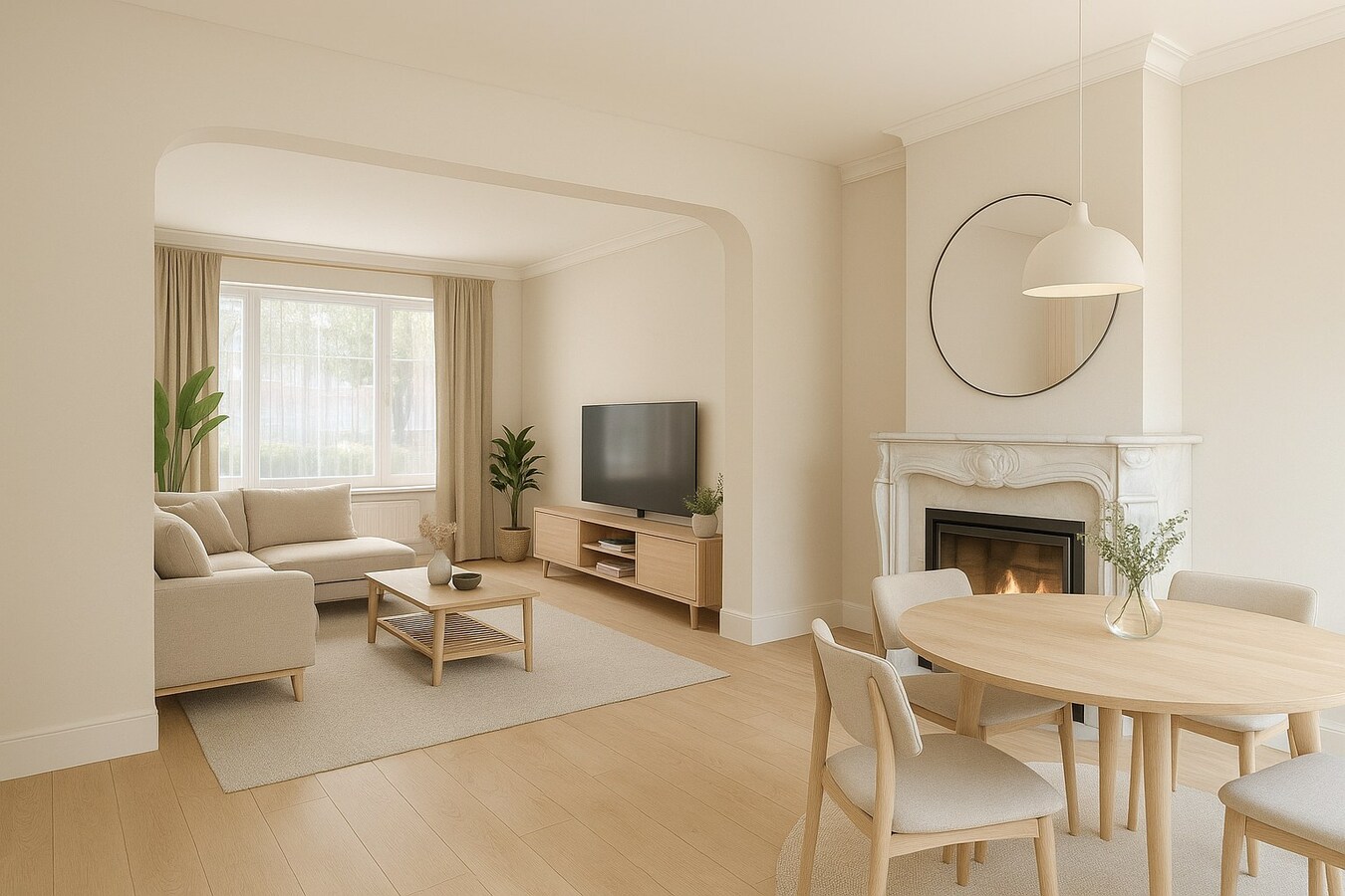Deels gerenoveerde woning in het centrum van Oudenaarde 