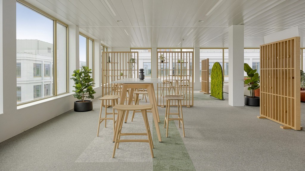 Nieuwbouw future proof kantoren te huur aan The Loop in Gent