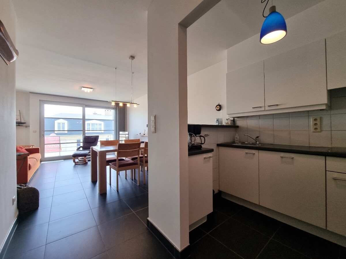 Tof appartement met één slaapkamer te Zeebrugge-Strand 