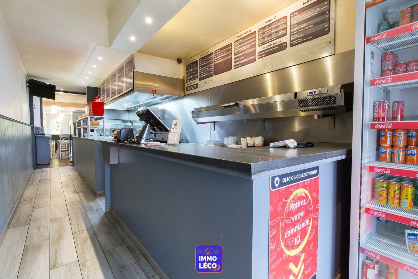 Parts de société avec immeuble commercial (terrasse et jardin),  "Food &amp; Co" en plein centre-ville ! 