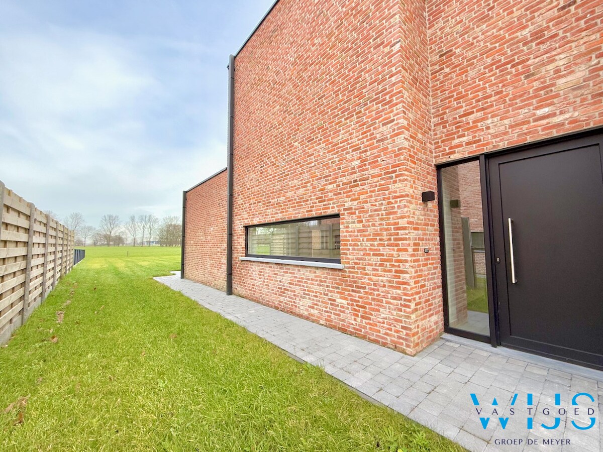 Zeer ruime nieuwbouwwoning op 600m² te Ertvelde/Rieme ! 