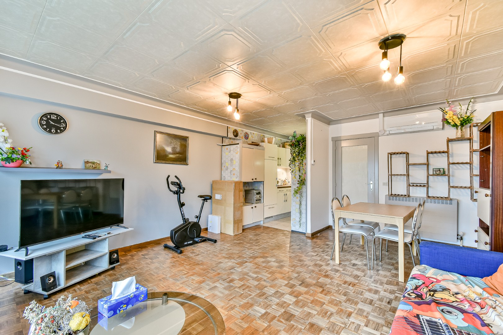 Appartement met 2 kamers en 2 terrassen 