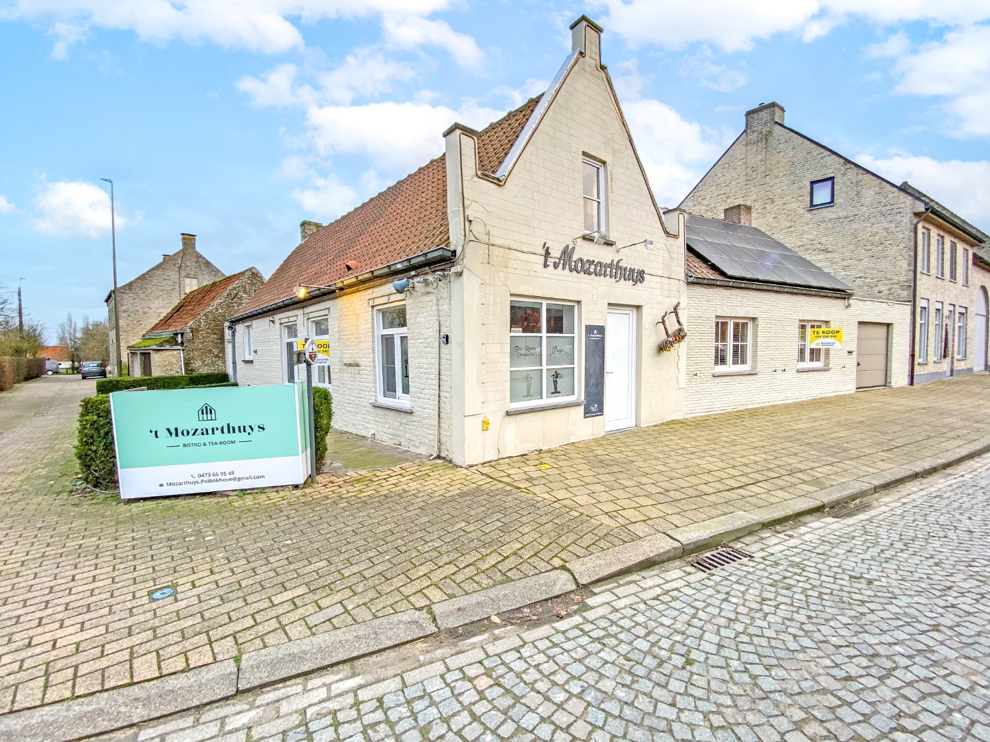 Multifunctionele woning in het charmante Pollinkhove. 
