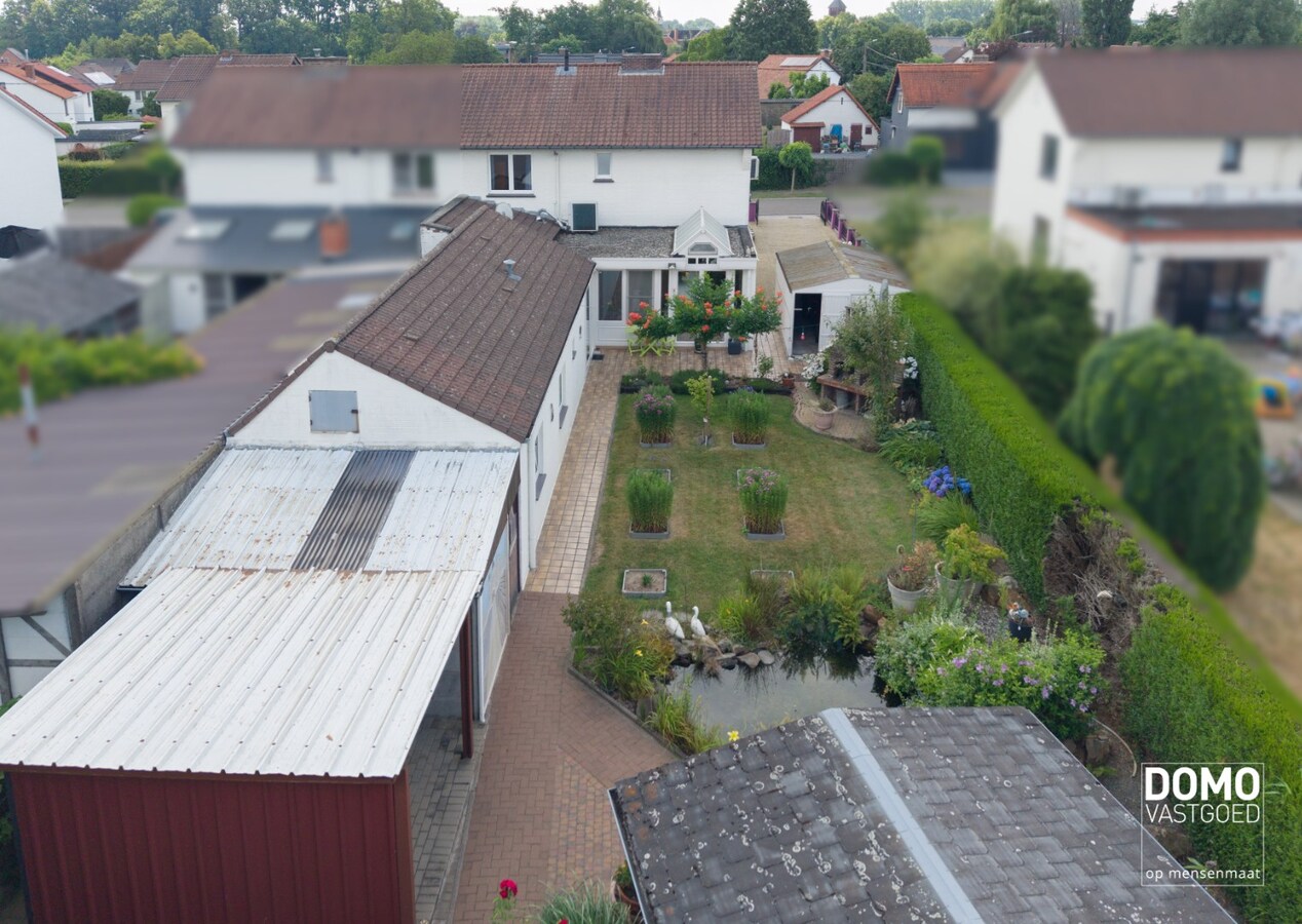 RUSTIG GELEGEN, RUIME WONING MET 4 SLAAPKAMERS, TUIN &amp; AANGRENZENDE STUDIO MET ENERGIELABEL D GELEGEN IN ALKEN 