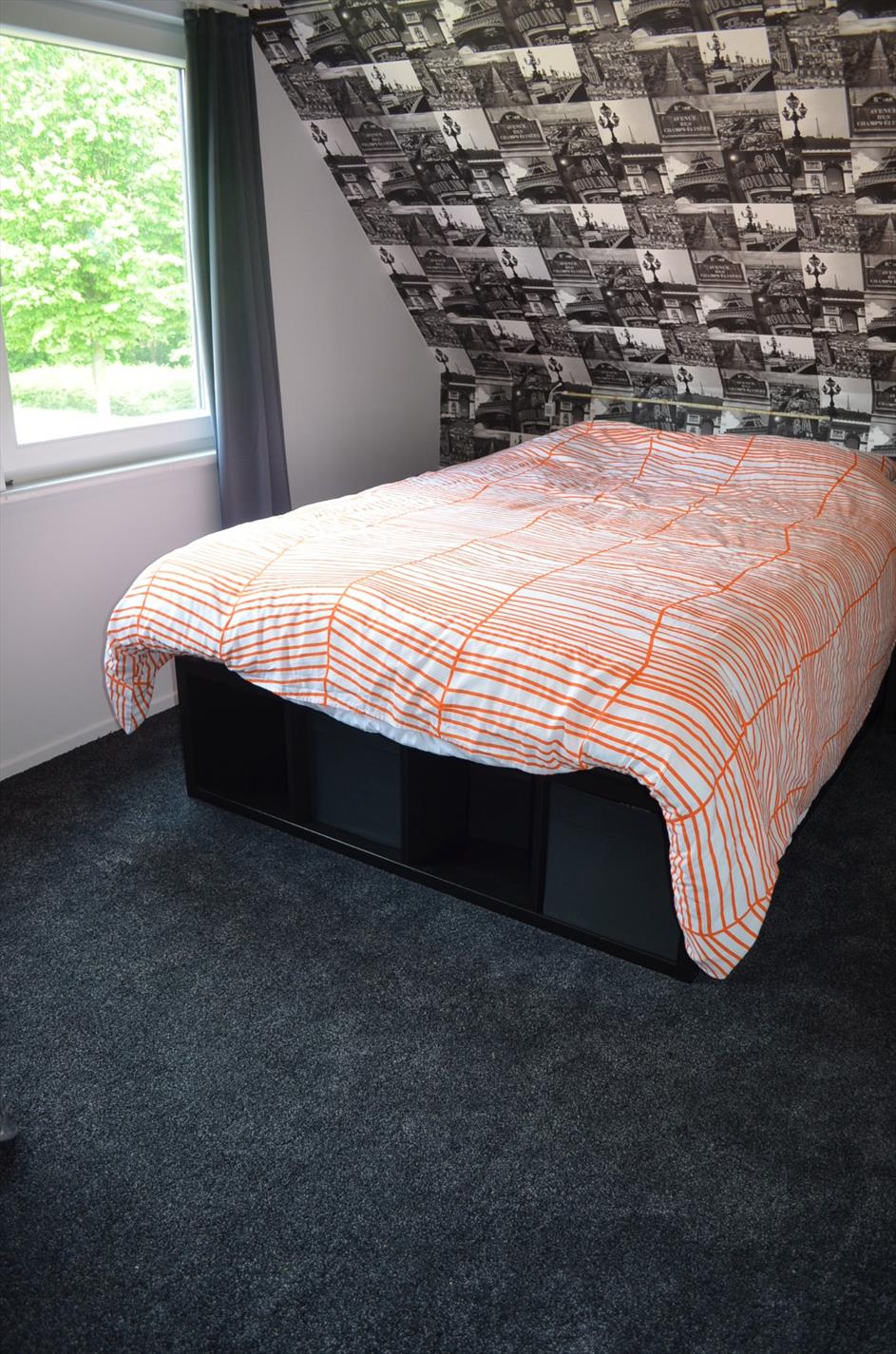 Energiezuinige woning met 3 slpks, 2 badkamers, garage en tuin rustig gelegen te Ertvelde 