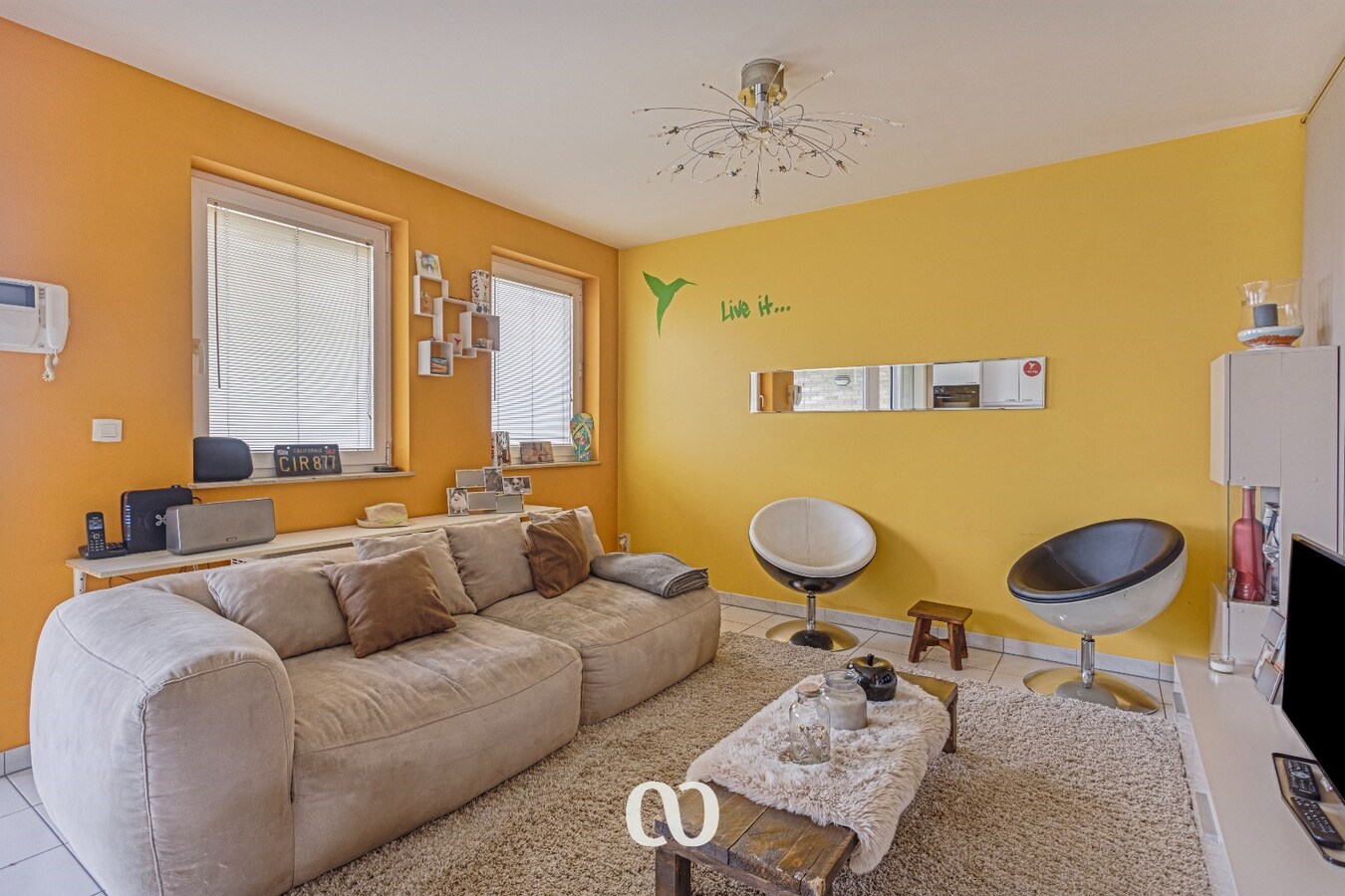 Gezellig appartement met mooie tuin in Oudenaarde 