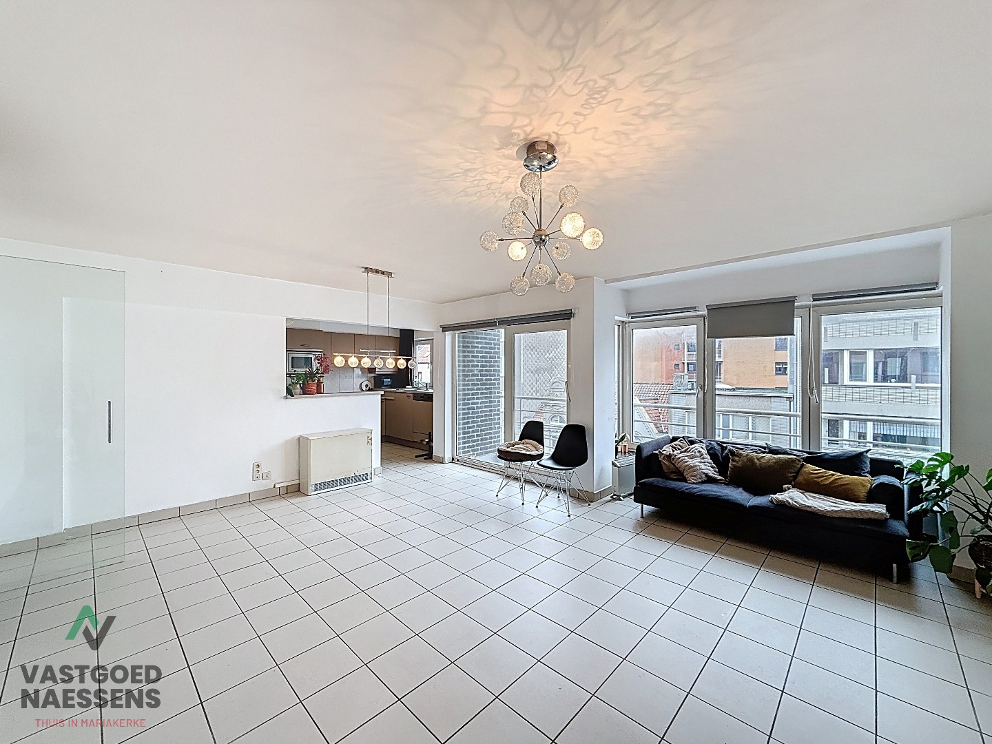 RUIM 2 SLPK APP MET TERRAS IN CENTRUM OOSTENDE 