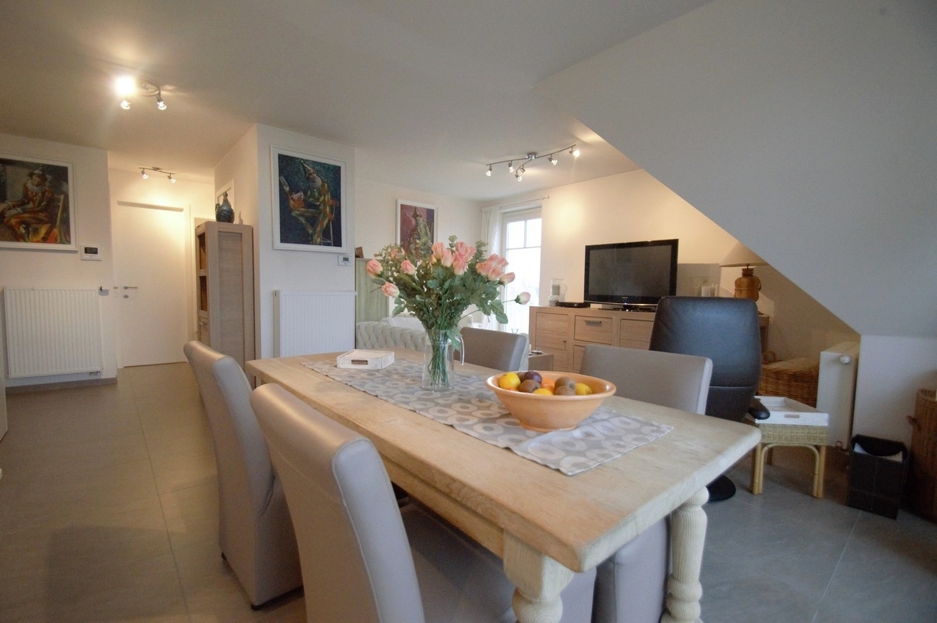 Fraai duplexappartement met 3 slpk. en 2 badk. in een zeer gegeerde residentie - Heist 