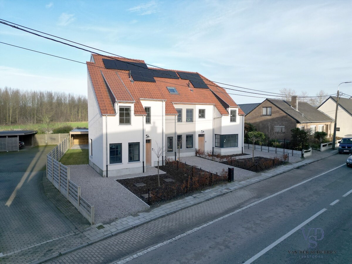 Landelijk én energiezuinige woning in Oosterzele. 