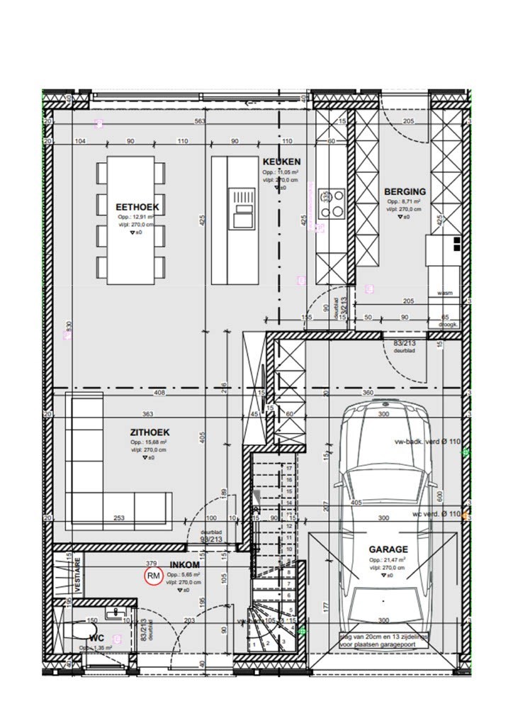 Ruime nieuwbouwwoning met mooi perceel van 431 m² op rustige ligging te Slijpe 