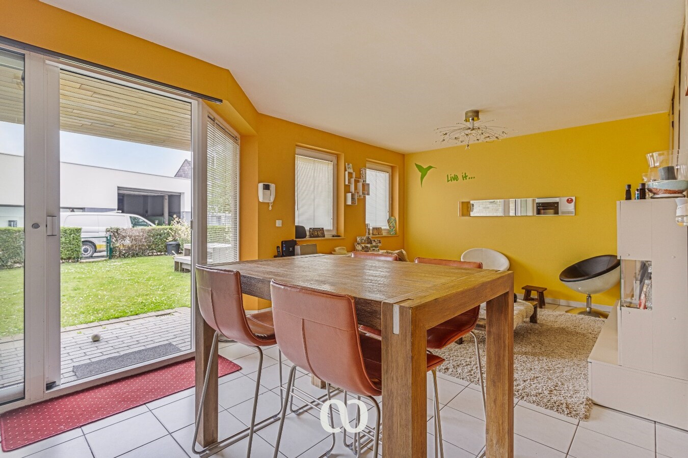 Gezellig appartement met mooie tuin in Oudenaarde 