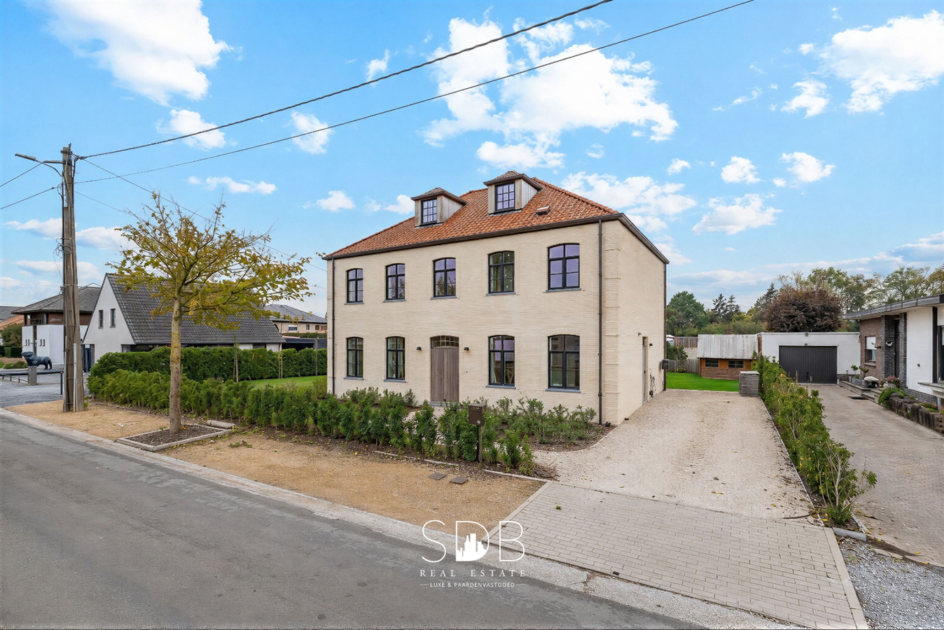 Landelijke villa met gezinstuin op 852m² 