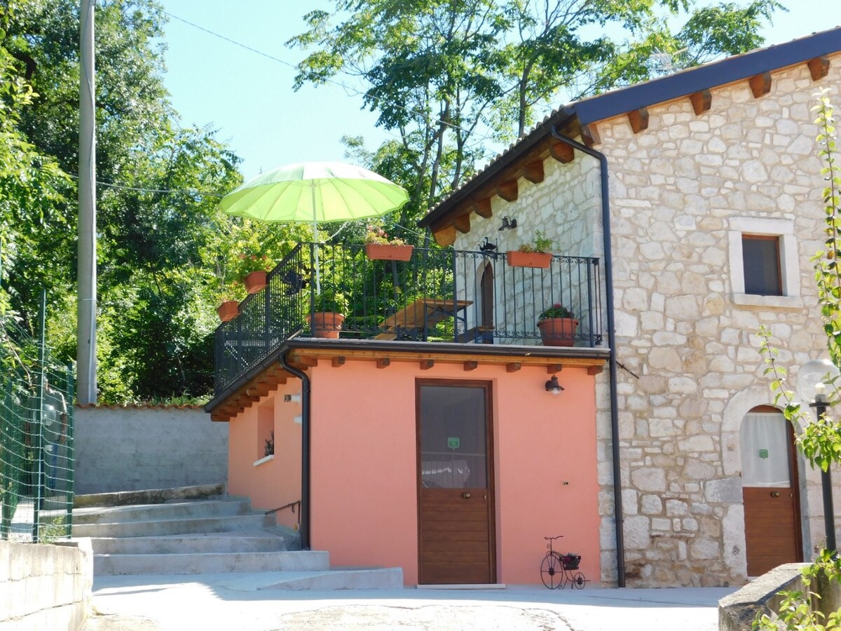 Italië Abbateggio: B &amp; B Masseria Majella en Casa Vacanza Villa Magella 