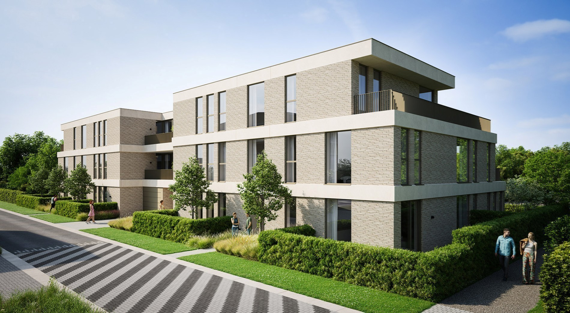 Nieuwbouw 3-slaapkamer penthouse in centrum Geel 