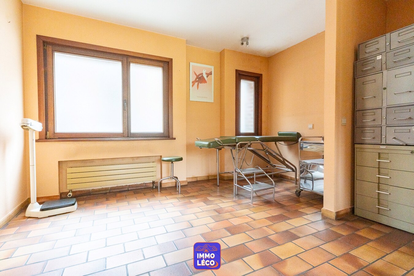 Maison d'architecte avec profession libérale, double garage, jardin, CENTRE-VILLE ! 