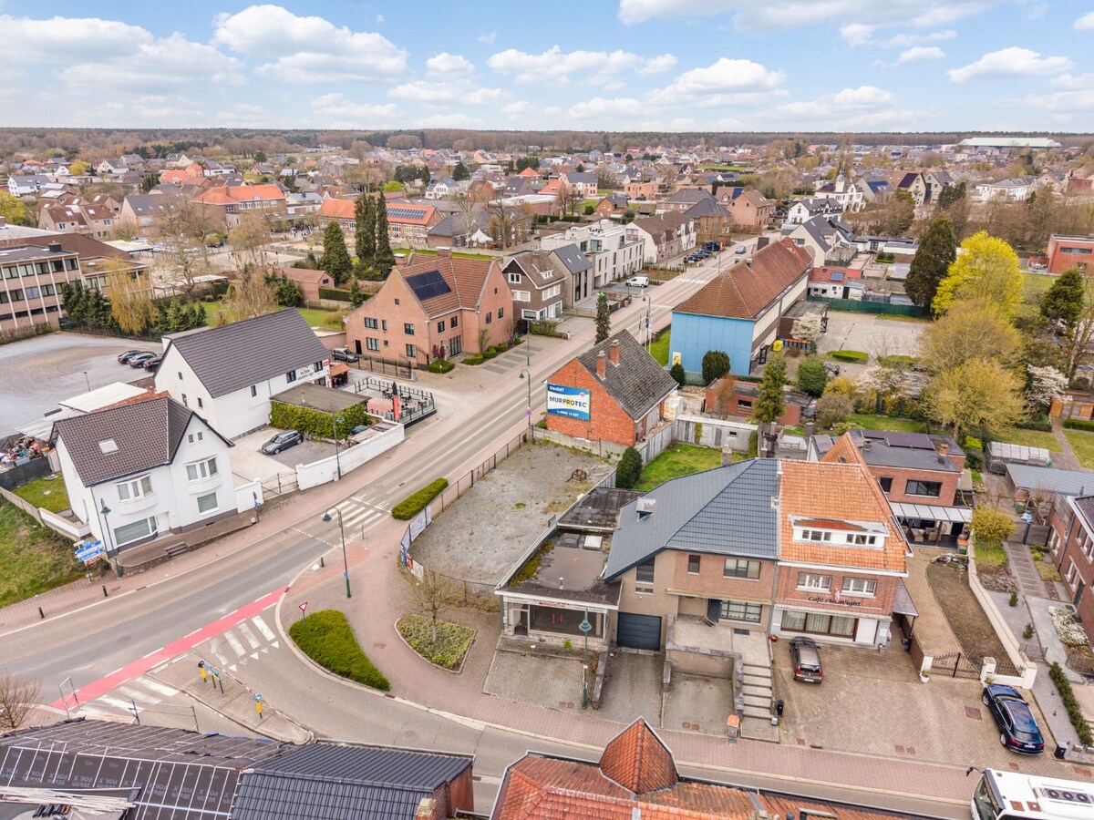 Projectgrond voor het bouwen van appartementen op een toplocatie in het centrum van Opglabbeek! 