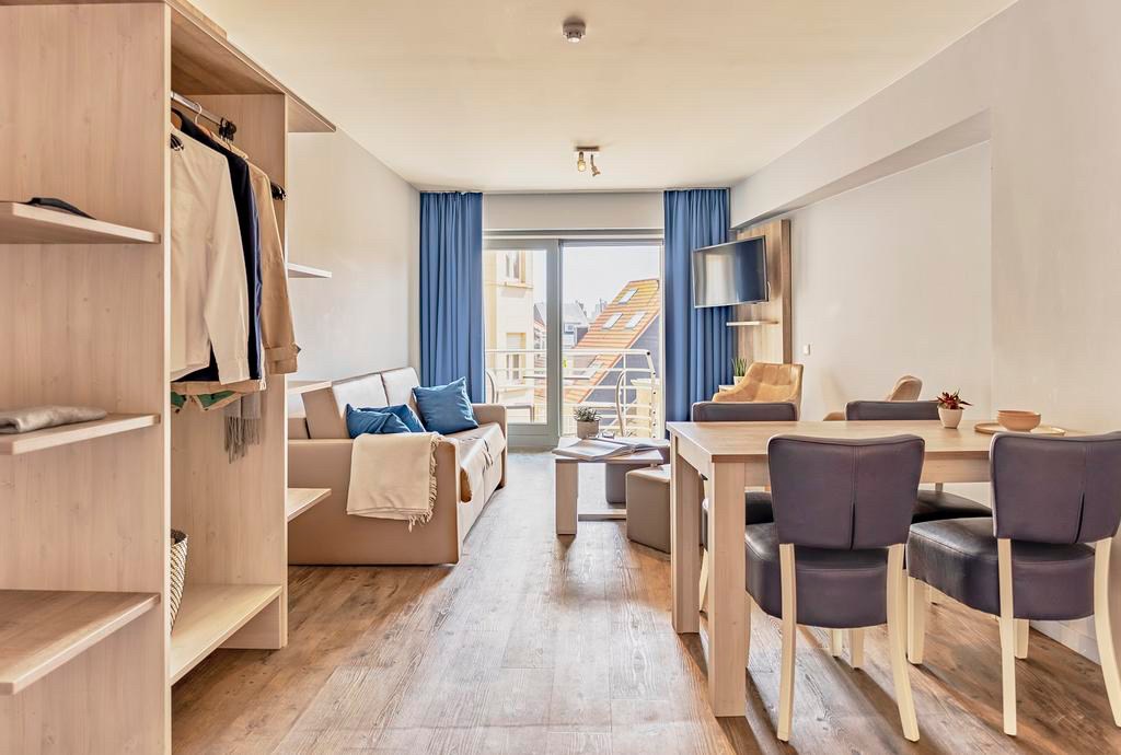 Vakantieverblijven op een toplocatie op de zeedijk van Blankenberge 