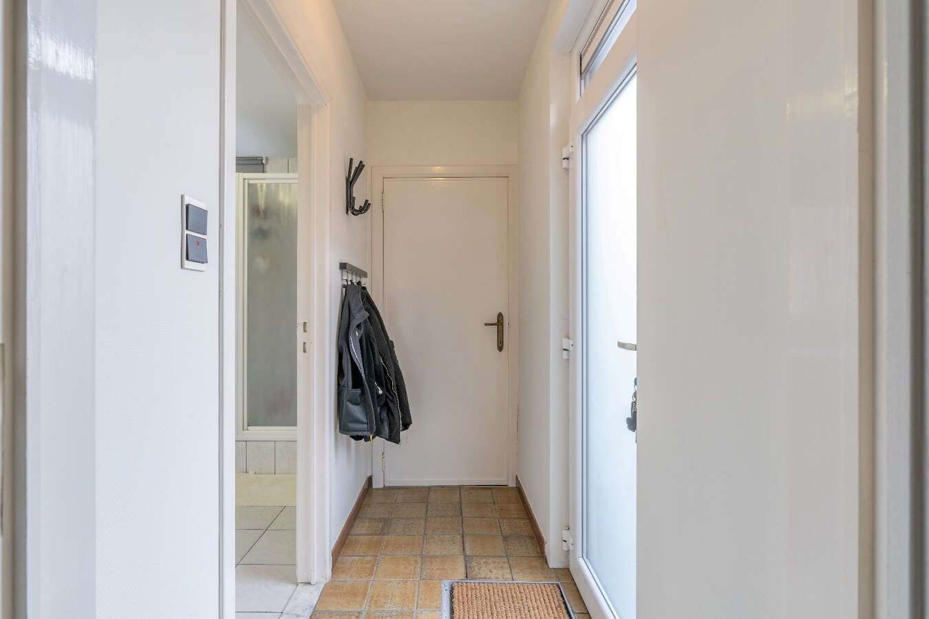 Gelijkvloers appartement met 1 slaapkamer 