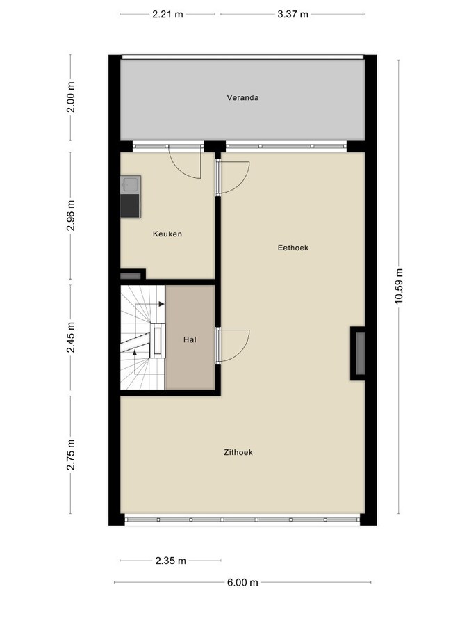 Te moderniseren woning met EPC B te Duffel-West 