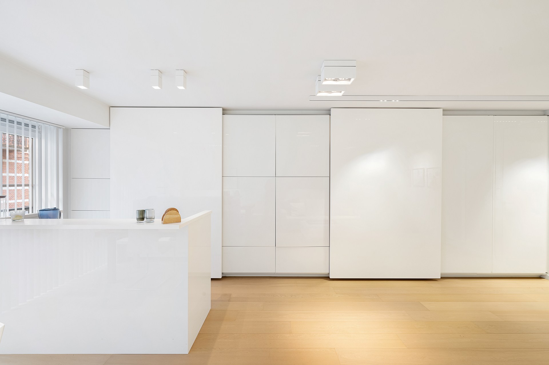 Appartement confortable avec 2 chambres dans un bâtiment récent, situé au centre de l'avenue Fincentlaan à Knokke. 