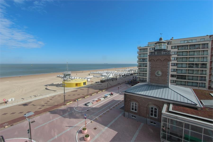 Centraal gelegen studio appartement voorzien van terras met zeezicht! 