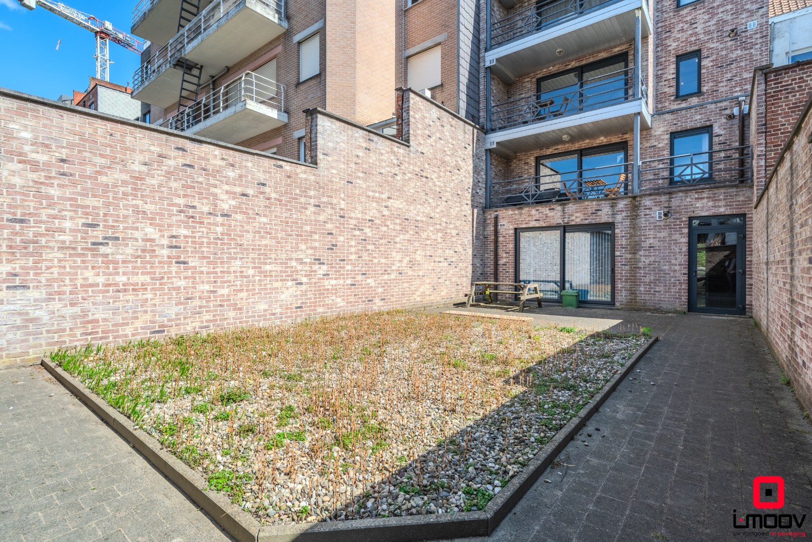 Eénslaapkamer appartement met twee terrassen en uniek parkzicht 