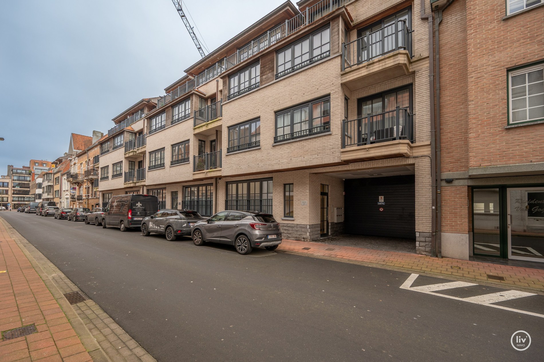 Gezellig 1 slaapkamerappartement gelegen in een récent gebouw in de Fincentlaan te Knokke. 