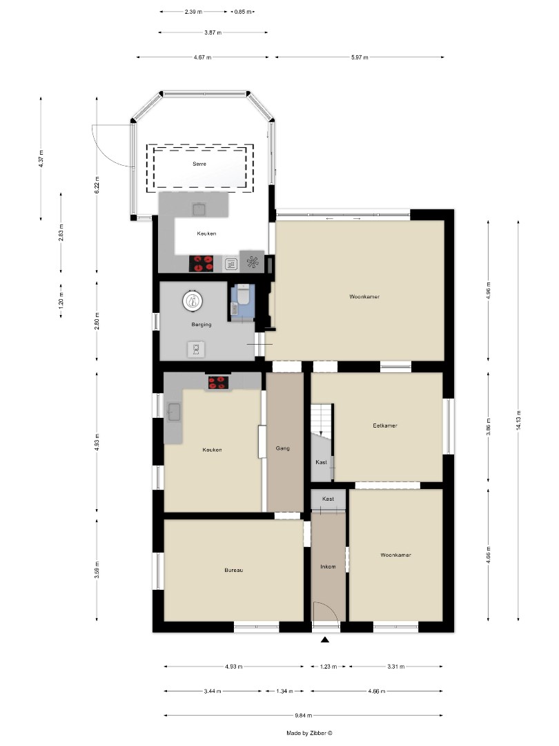 Mooie recent gerenoveerde ruime villa in Lubbeek met een bewoonbare oppervlakte van 310 m² - EPC  96KWH/m2 