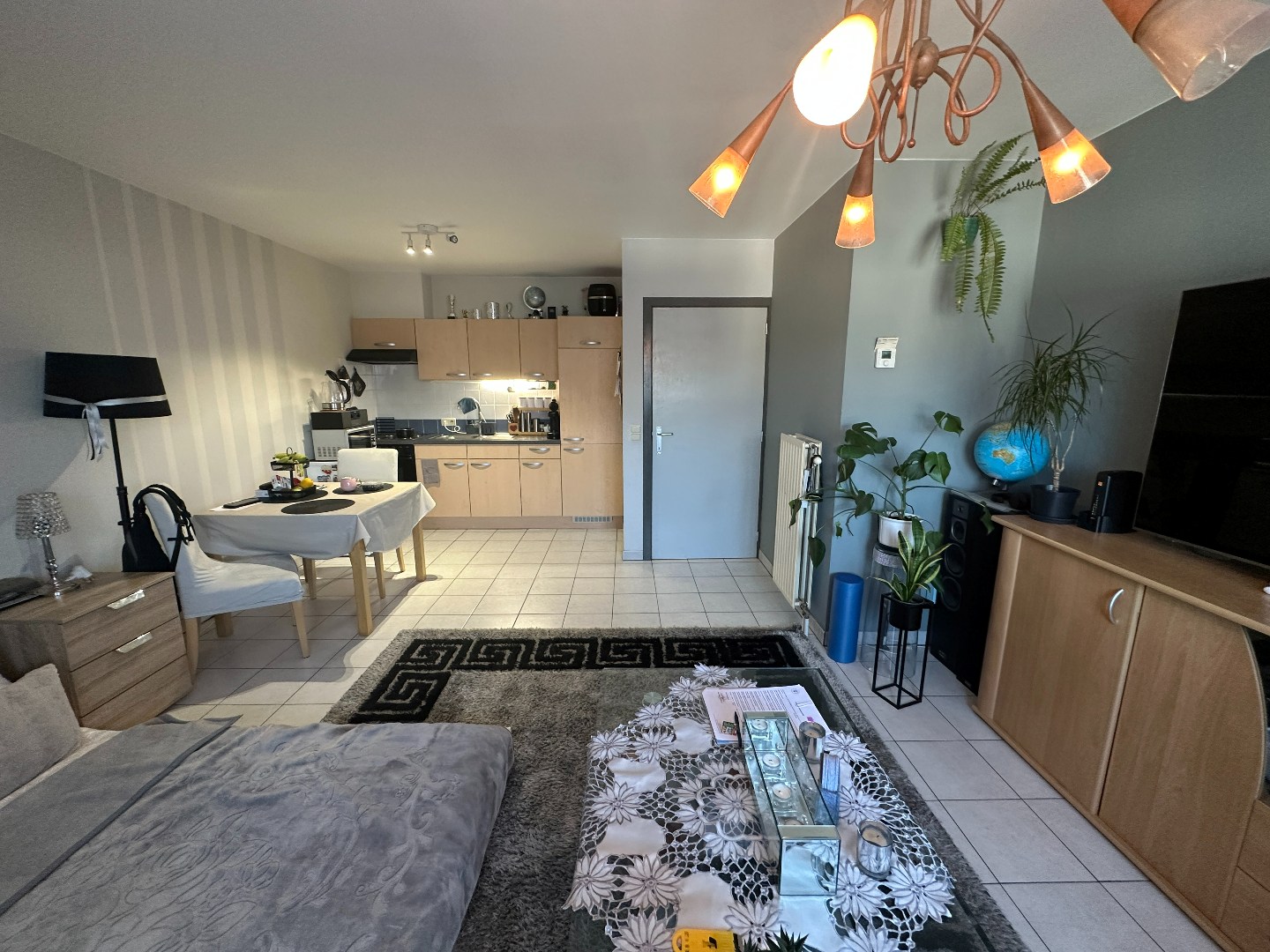 Gezellig 1-slpk appartement met garage, Torhout 