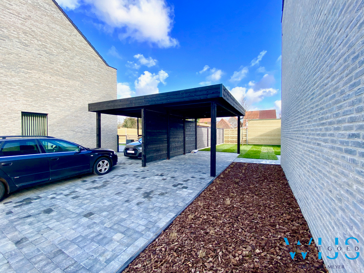 Nieuwbouwwoning met 3 slaapkamers en tuin te Maldegem ! 