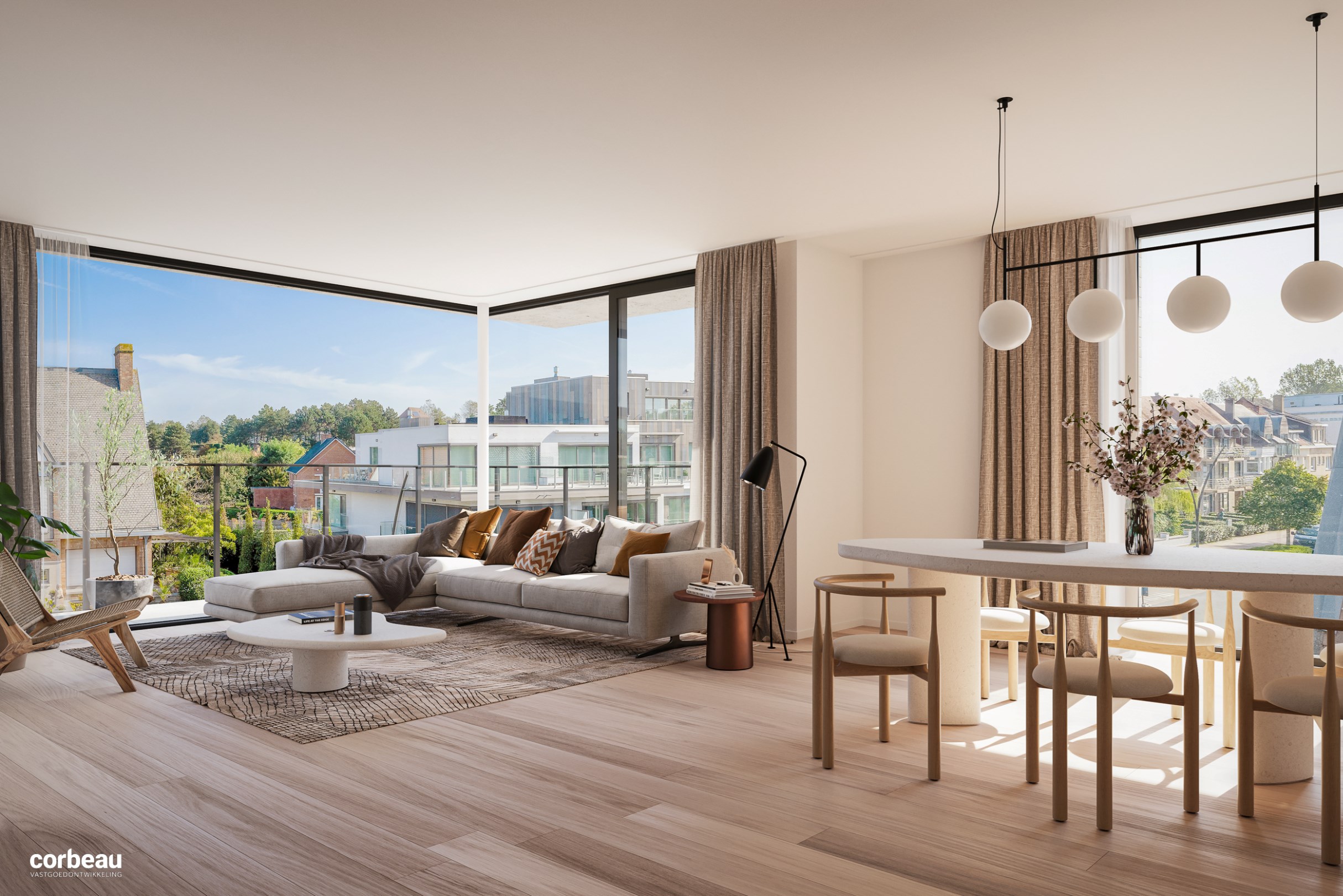 Stijlvol en luxueus wonen in hartje Koksijde! 