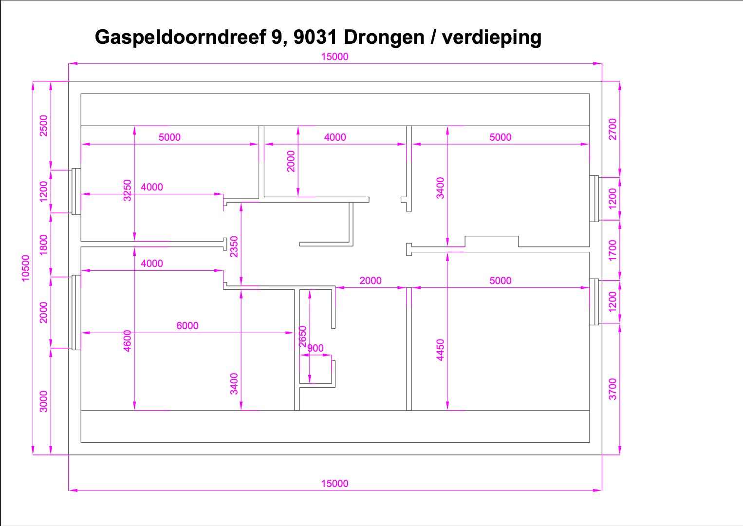 Karaktervolle villa met 4 slaapkamers in een groene en residentiële omgeving te Drongen 