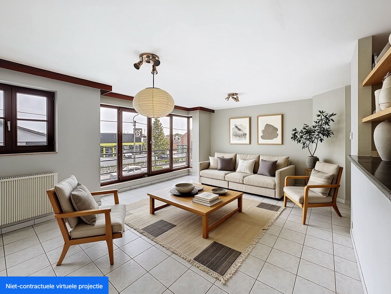 Lichtrijk appartement gelegen op wandelafstand van het centrum 