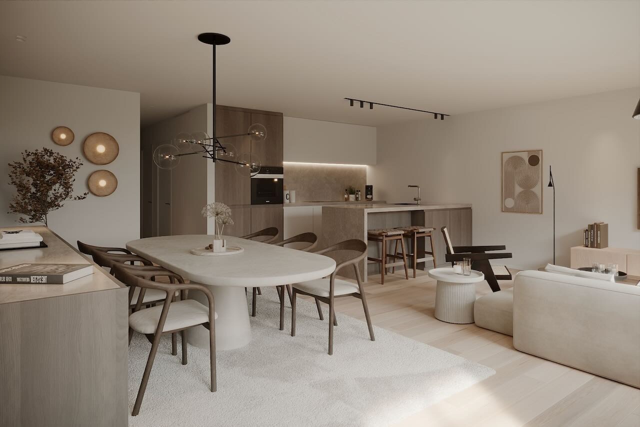 Zeer groot 2-slaapkamerappartement in Villa Grace – met ruime praktische zolderruimte én leuk terrasje, Dorpsstraat 