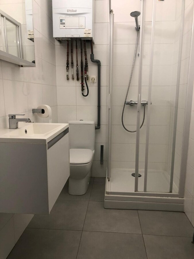 Energiezuinig appartement met 2 slaapkamers en garage 
