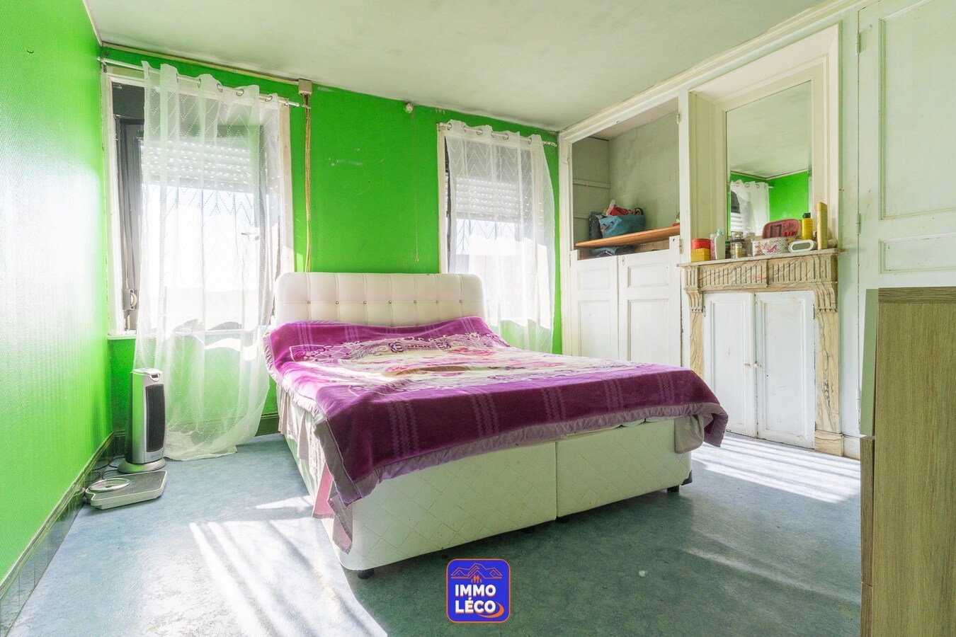 Maison entre pignons avec cour, idéal investisseur ! 