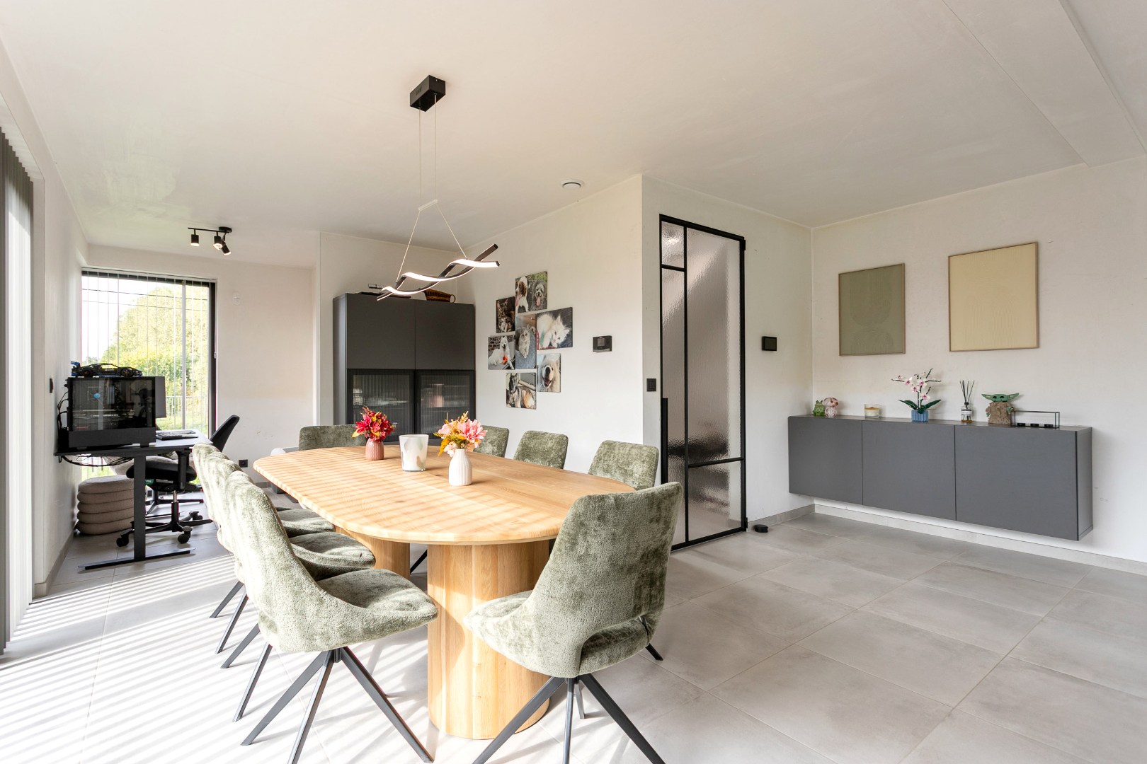Recente woning (EPC A) met 3 slpks, garage en tuin op 7are 