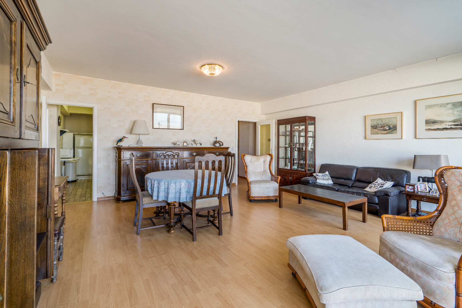 Appartement met frontaal zeezicht 