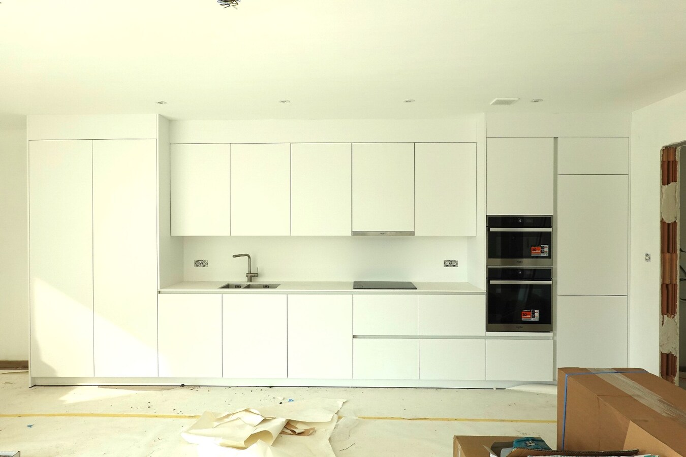 Nieuwbouwappartement te huur in het centrum van Jabbeke. 