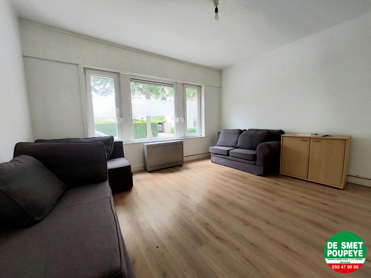 Gelijkvloersappartement met terras 